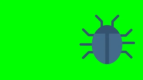 Big blue beetle moves its legs. Beetle crawls forward but remains in one place Stock Footage 270422283