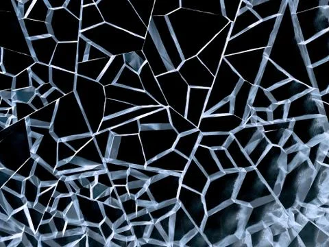 Big Blue ice texture surface 3D render Stock Illustration