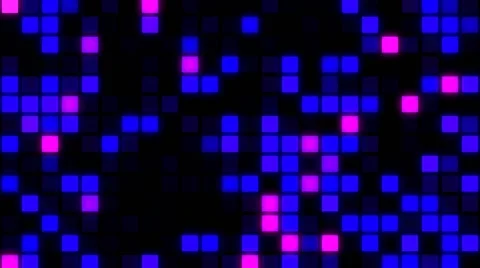 Big Blue square videogame Background Stock Footage 45586279
