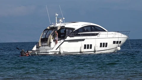 Big boat Stock Footage 93026999