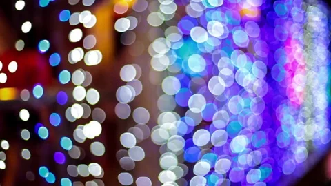 Big bokeh lights l background Stock Footage 82741193