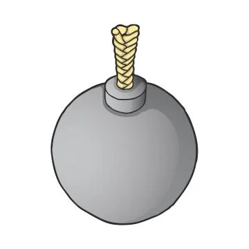Big bomb Stock Illustration