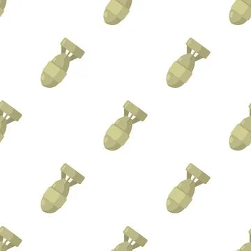 Big bomb pattern seamless vector 스톡 일러스트