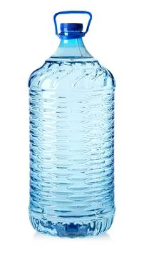 Big bottle transparent plastic, Stock Photos
