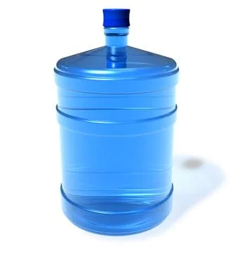 Big bottle of water 스톡 일러스트