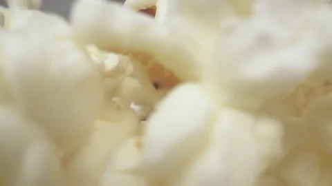 Big Bowl of Popcorn Stock Footage 130835488
