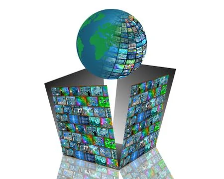 Big box Stock Illustration