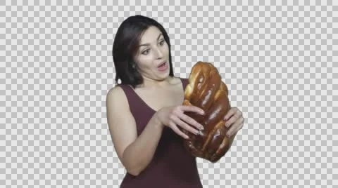 Big Bread Muffin Stock Footage 64795688