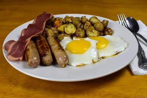 Big break fast Stock Photos