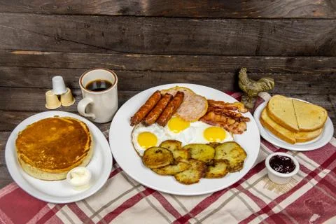 Big Breakfast 库存照片