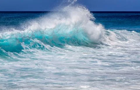 Big breaking Ocean wave Stock Photos