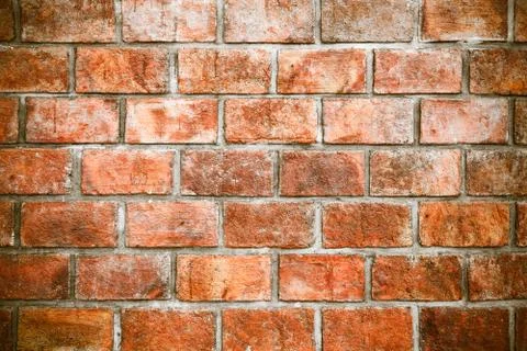 Big brick wall texture background Foto stock