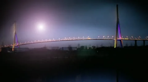 Big Bridge Stock Footage 18161036