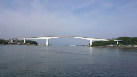 Big bridge Stock Footage 158371317