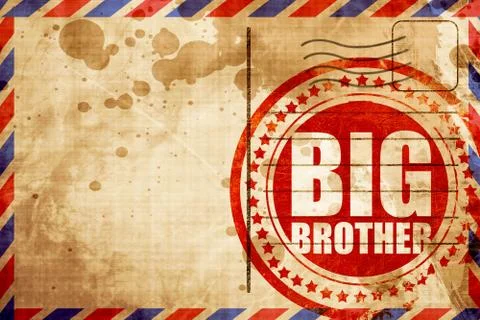 Big brother Illustrazione stock