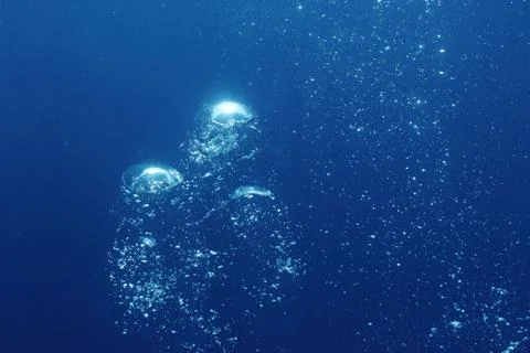 Big bubbles Stock Photos