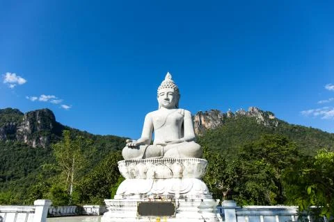 Big Buddha image Stock Photos