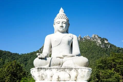Big Buddha image Stock Photos