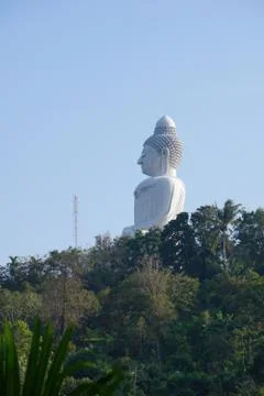 Big buddha Phuket Thailand Stock Photos