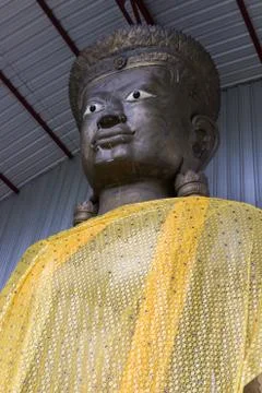 Big buddha statue Stock Illustration