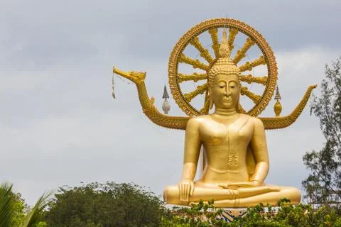 Big buddha statue Stock Photos