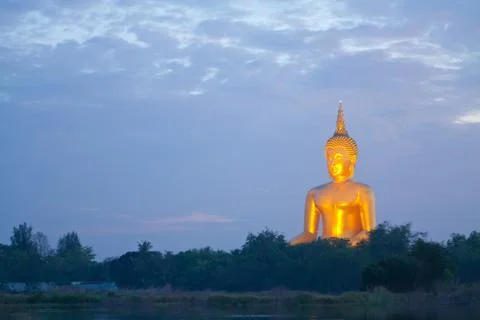 Big buddha statue Stock Photos