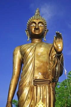 The big buddha statue Stock Photos