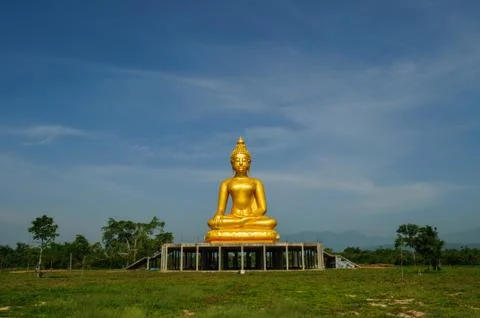 Big buddha statue Stock Photos