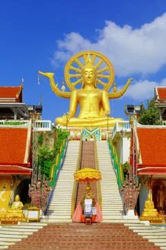 Big buddha statue Stock Photos