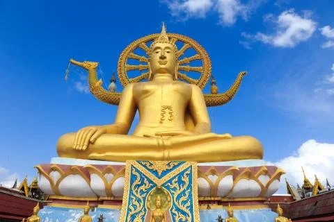 Big buddha statue Stock Photos