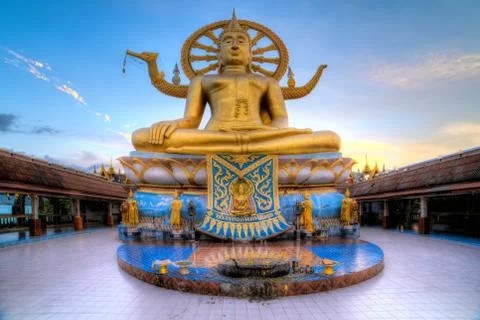 Big buddha statue Stock Photos