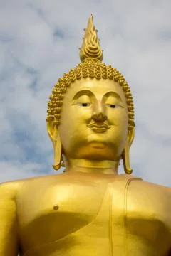 A big Buddha statue Stock Photos