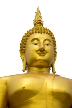 A big Buddha statue Stock Photos