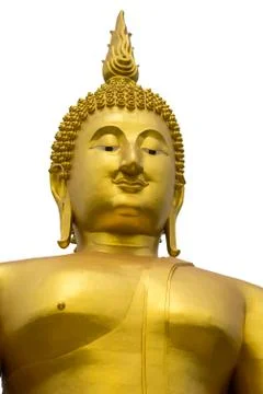 A big Buddha statue Stock Photos