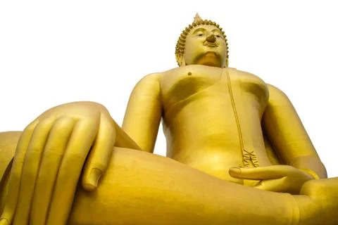 A big Buddha statue Stock Photos
