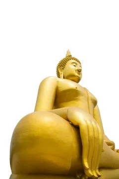 A big Buddha statue Stock Photos