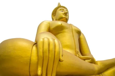 A big Buddha statue Stock Photos