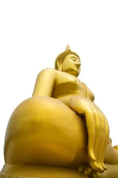 A big Buddha statue Stock Photos