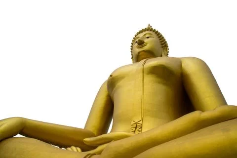 A big Buddha statue Stock Photos