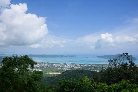 Big Buddha View Point Stockfoto's