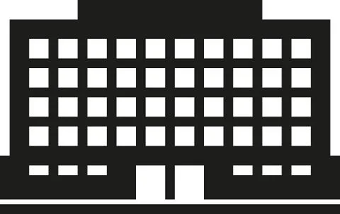 Big building complex Stock Illustration