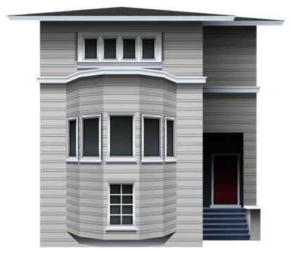 A big building Stock Illustration