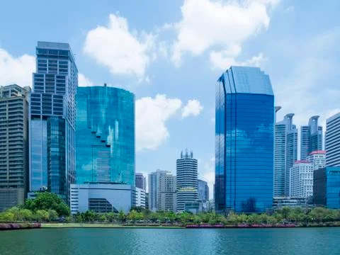 The Big building Stock Photos