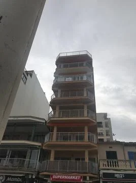 This is a big building Stock Photos