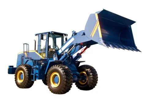 Big bulldozer Stock Photos
