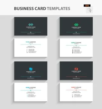 Big Bundle of Personal Card Templates for Your Business Illustration