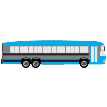 Big bus Illustrazione stock