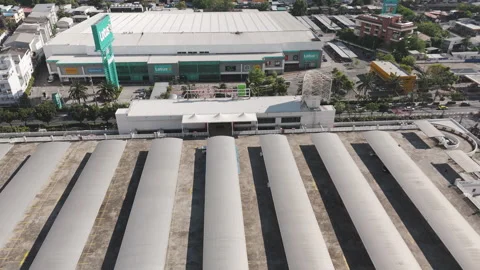 Big C Extra Rama 4 And Lotus’s Rama 4 Hypermarket In Rama IV Rd, Khlong Tan Stock Footage 312589577