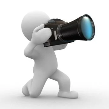 Big camera Stock Illustration