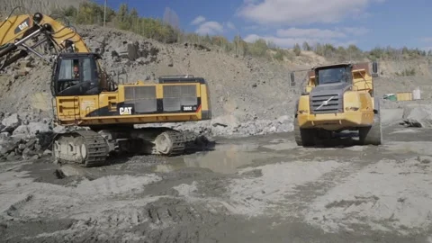 Big cargo vehicles Stock Footage 130754960